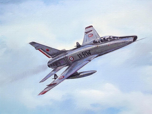 North American F-100 Super Sabre - détail